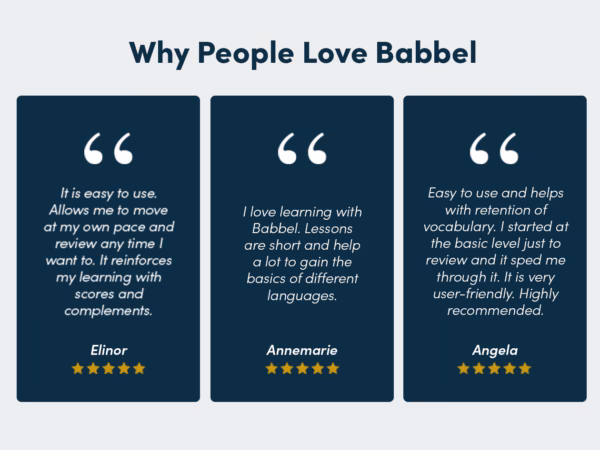 Babbel Language Learning: Lifetime Subscription - Image 6