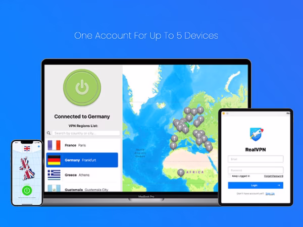 RealVPN for Desktop/Mobile:  Lifetime Subscription - Image 3