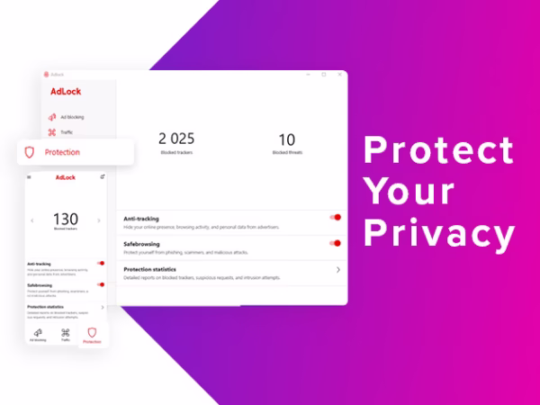 AdLock Ad Blocker For Life: Lifetime Subscription - Image 3