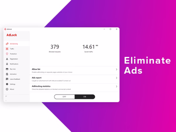 AdLock Ad Blocker For Life: Lifetime Subscription - Image 4