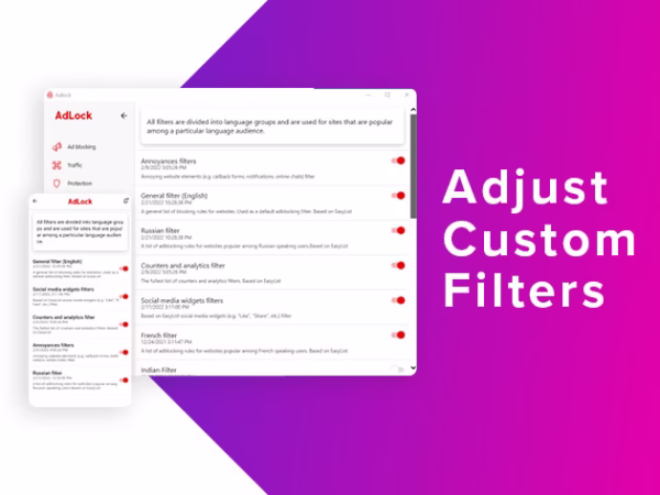AdLock Ad Blocker For Life: Lifetime Subscription - Image 5