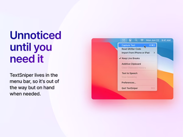 TextSniper App for Macs: Lifetime Subscription - Image 4