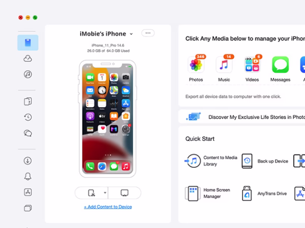 AnyTrans® One-Stop Content Manager iOS: Lifetime - Image 3